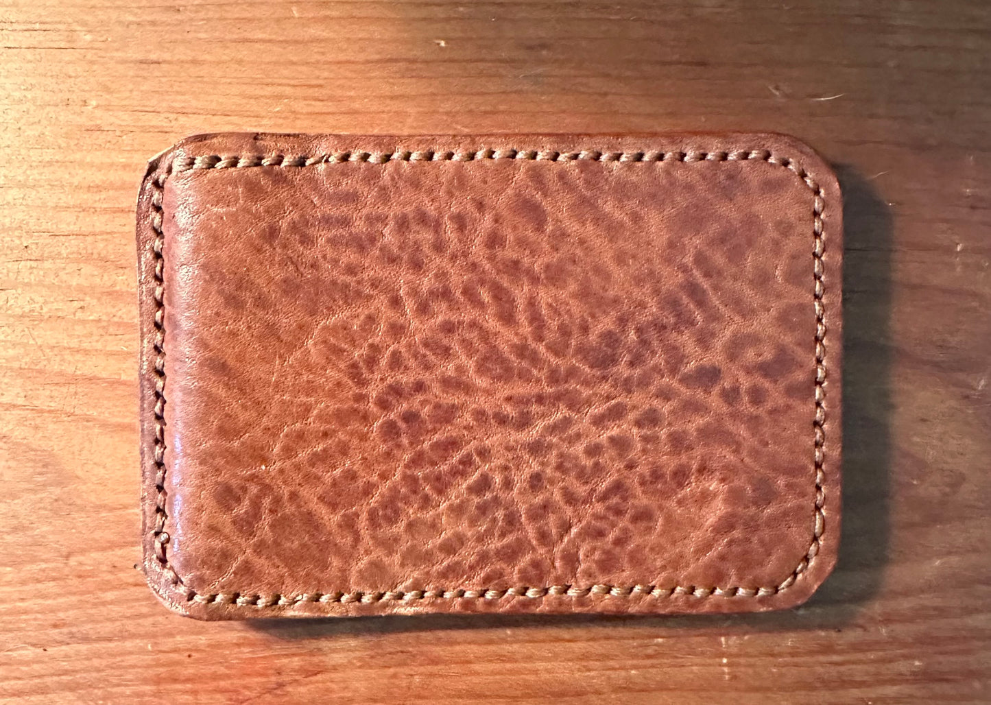 Brown Leather - CB Money Clip Wallet