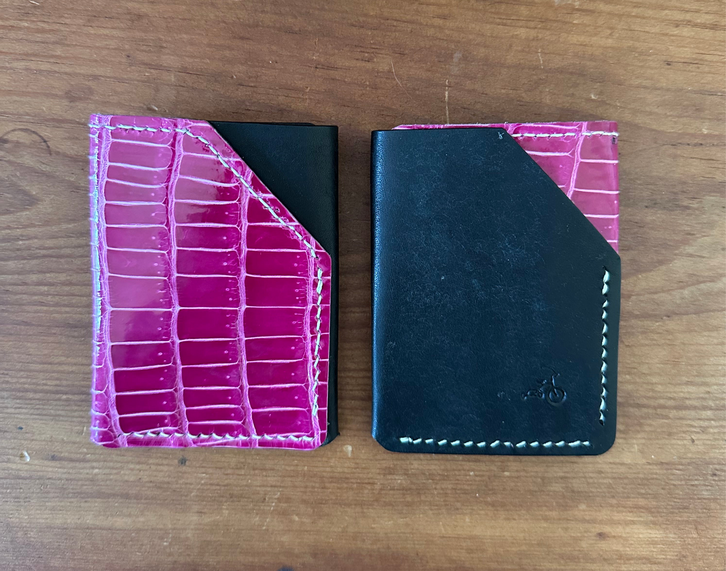 Two Face card and cash - Rasberry Gator