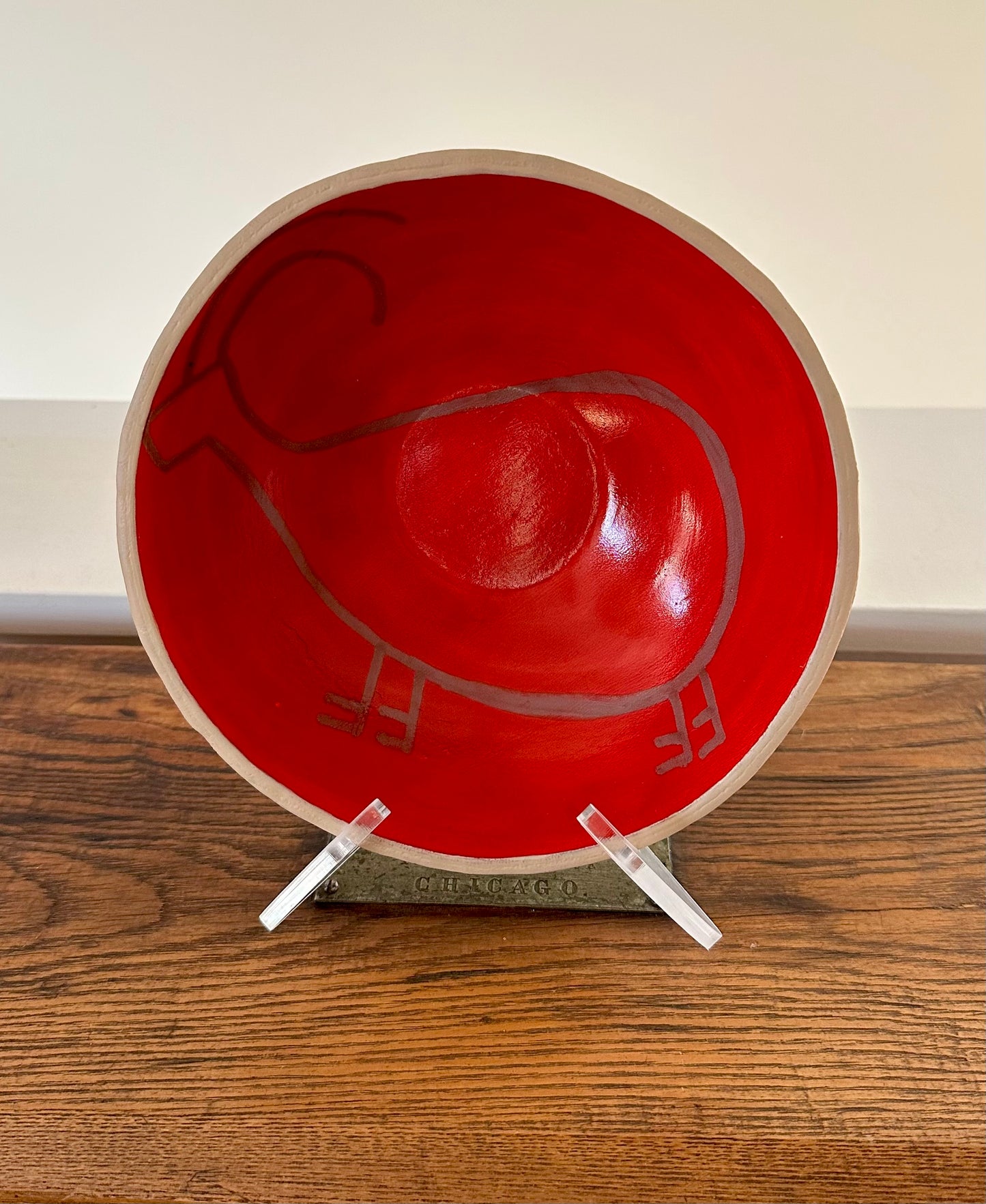 Chubby Goat Leather Bowl