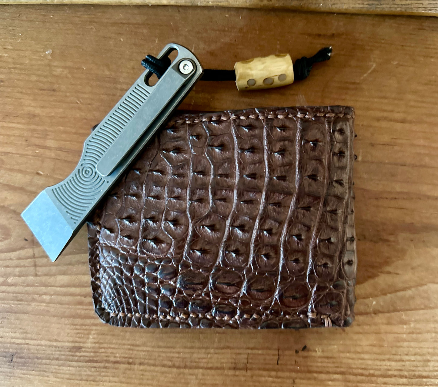 Brown Gator Bi-Fold