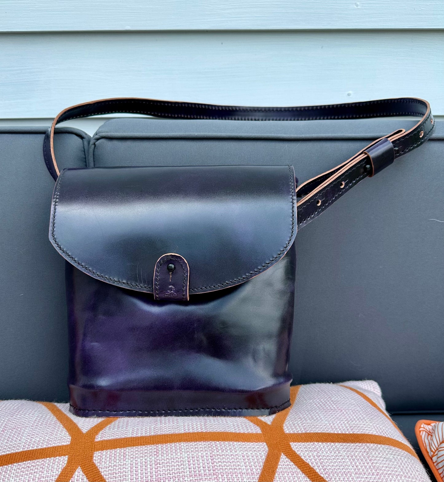 Maple Cross Body/Shoulder Bag (Deep Purple)