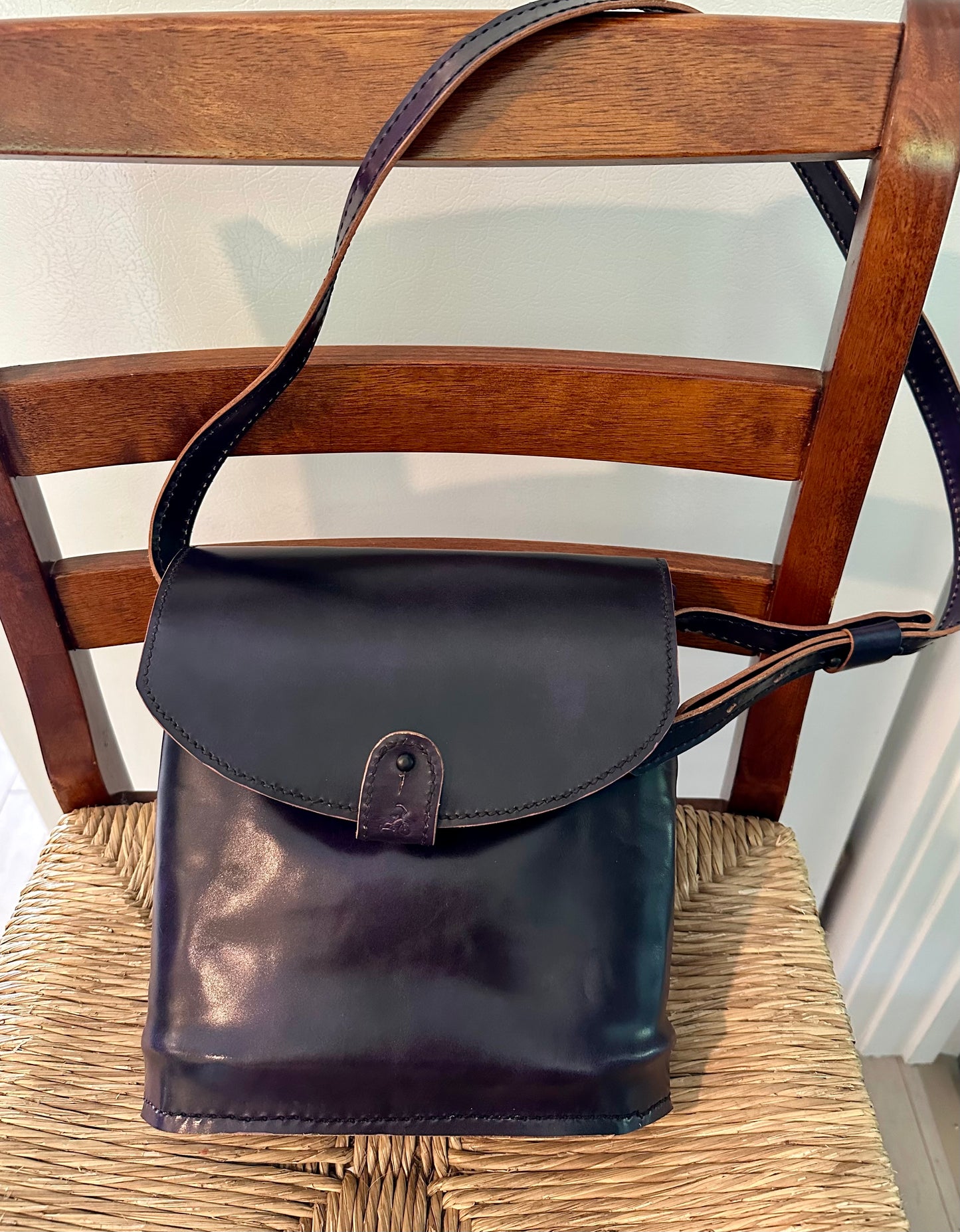 Maple Cross Body/Shoulder Bag (Deep Purple)