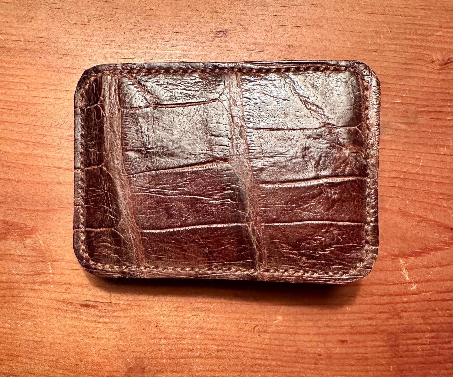 Drew’s Gator - CB Money Clip Wallet