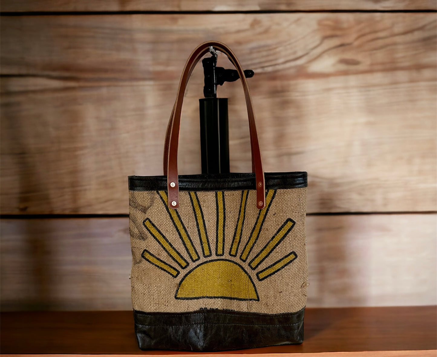 Sun Coffee Tote Bag