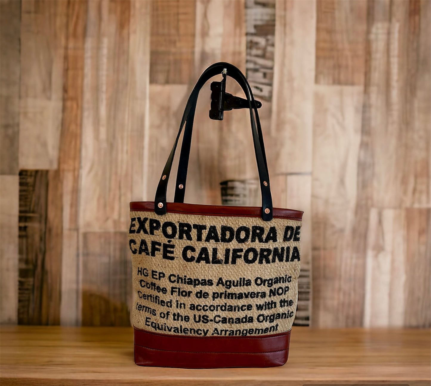 Cafe California Coffee Tote Bag