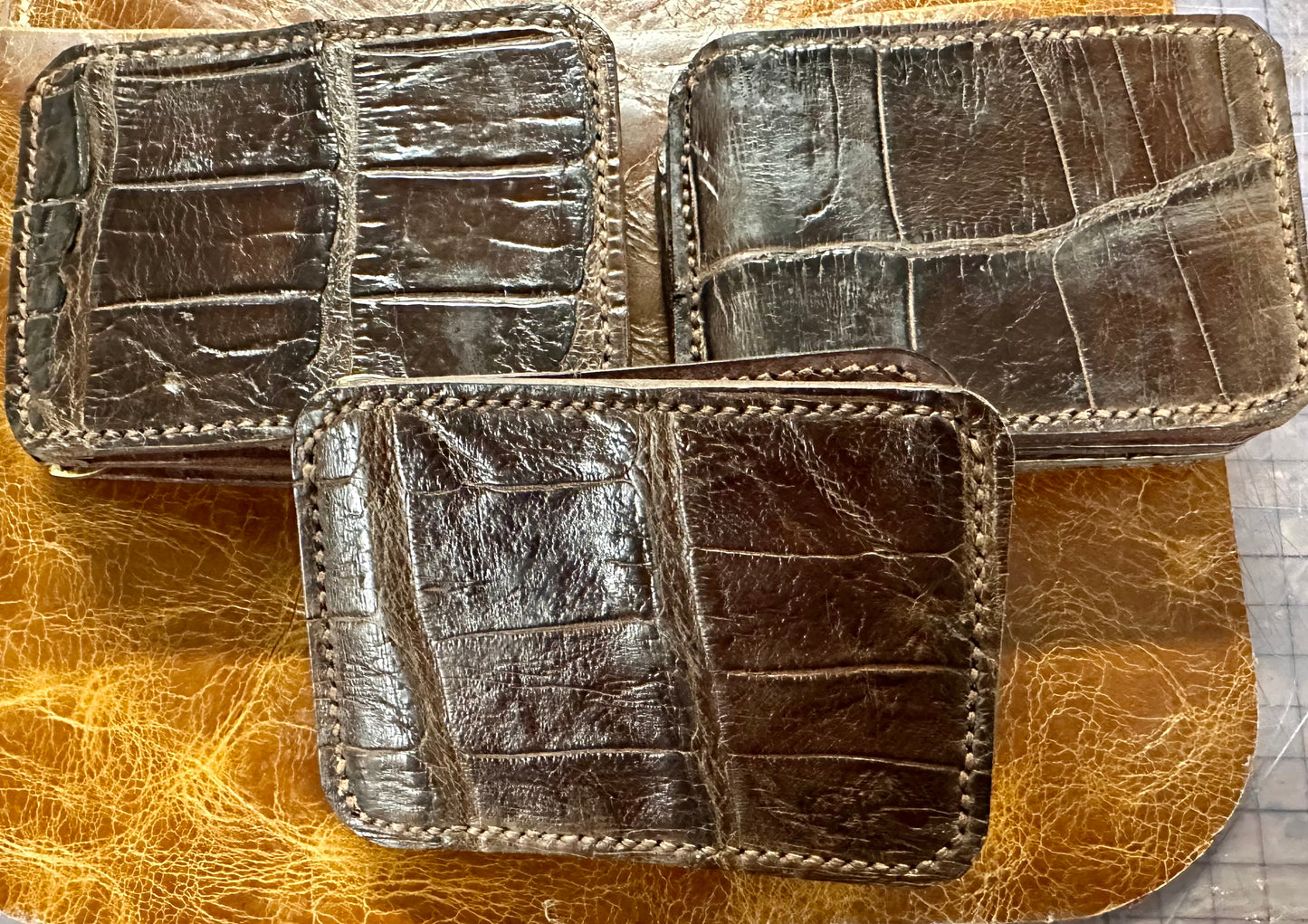 Drew’s Gator - CB Money Clip Wallet