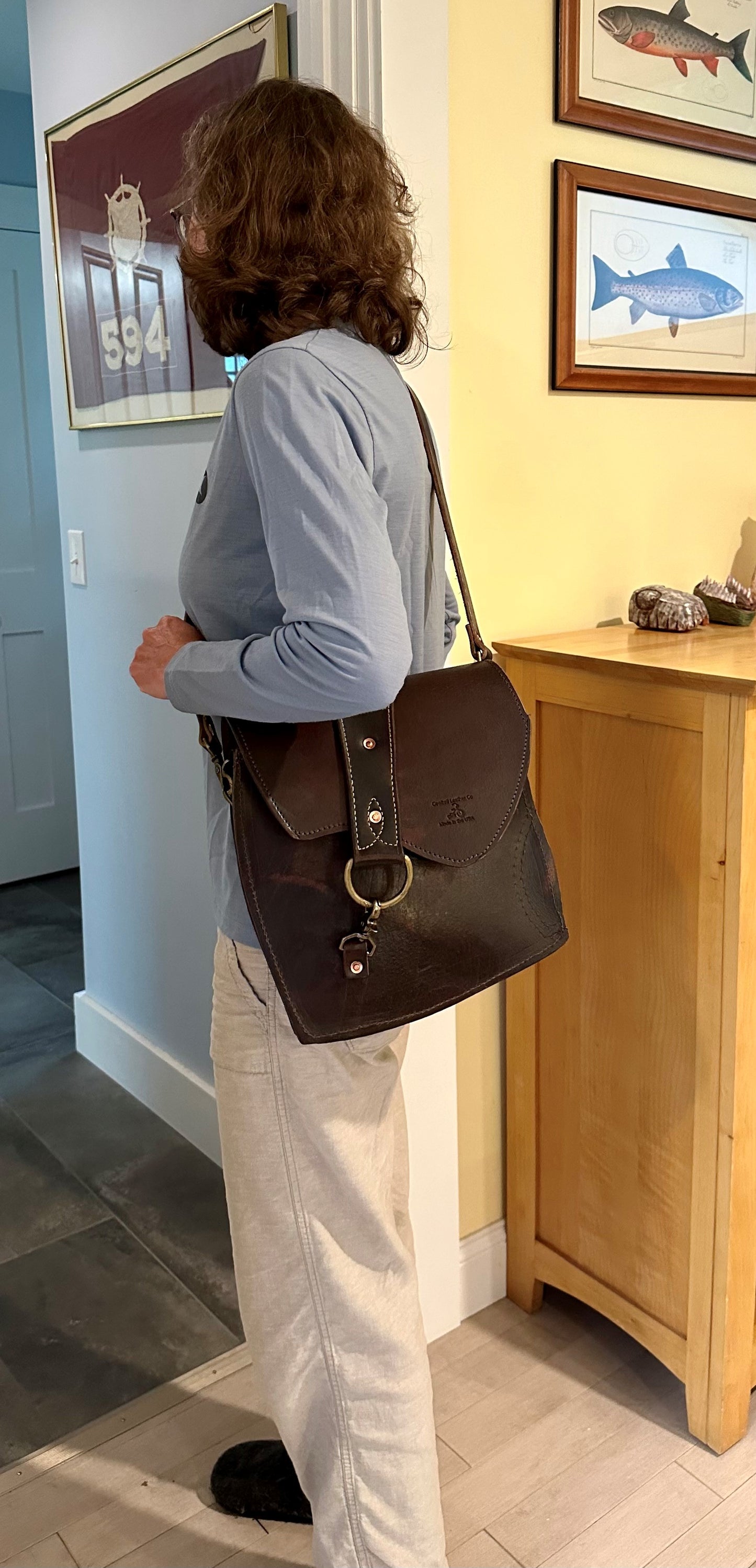 Retired Barn Saddle - Shoulder Bag