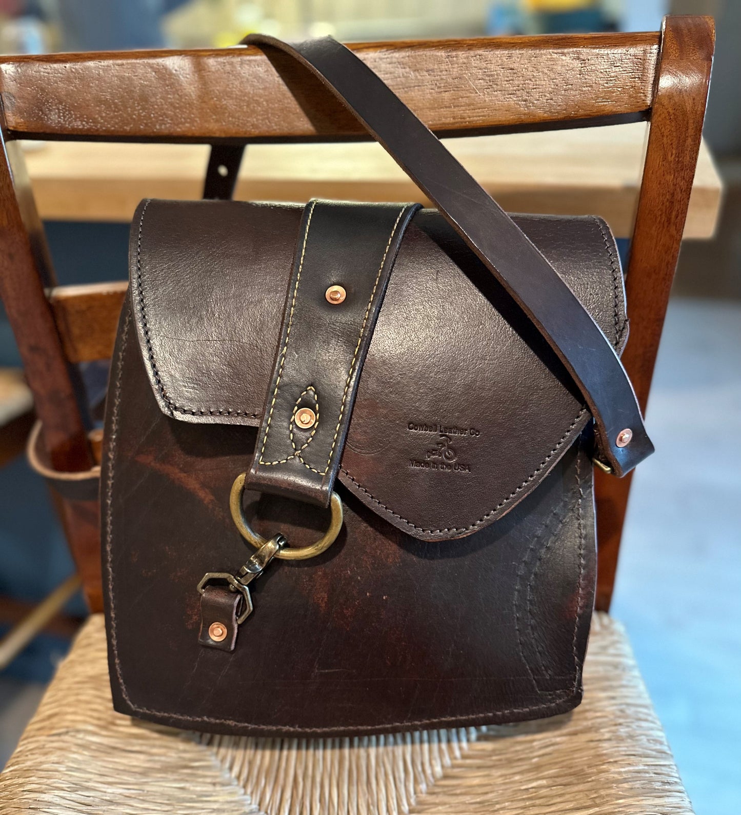 Retired Barn Saddle - Shoulder Bag