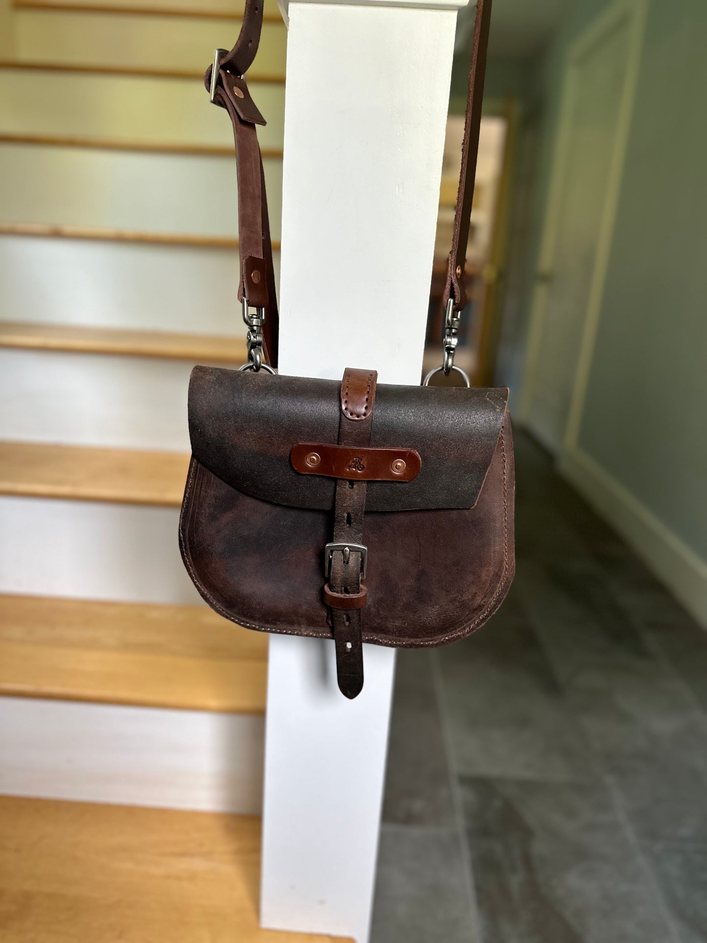 Pony Cross Body Saddle Bag