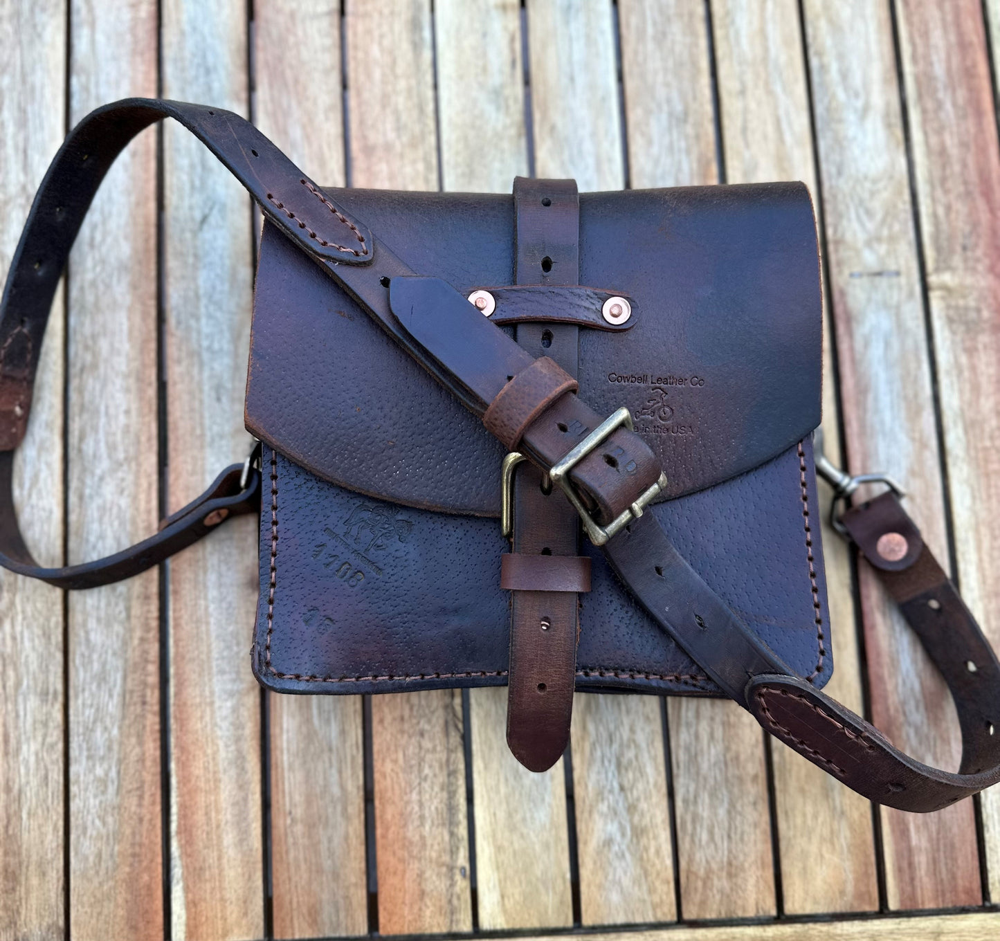 Dressage Cross Body Saddle Bag