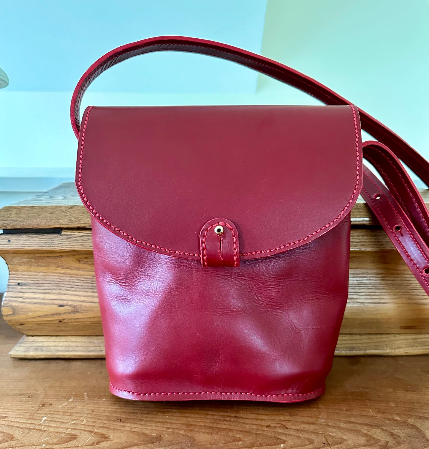 Maple Cross Body/Shoulder Bag (Red)