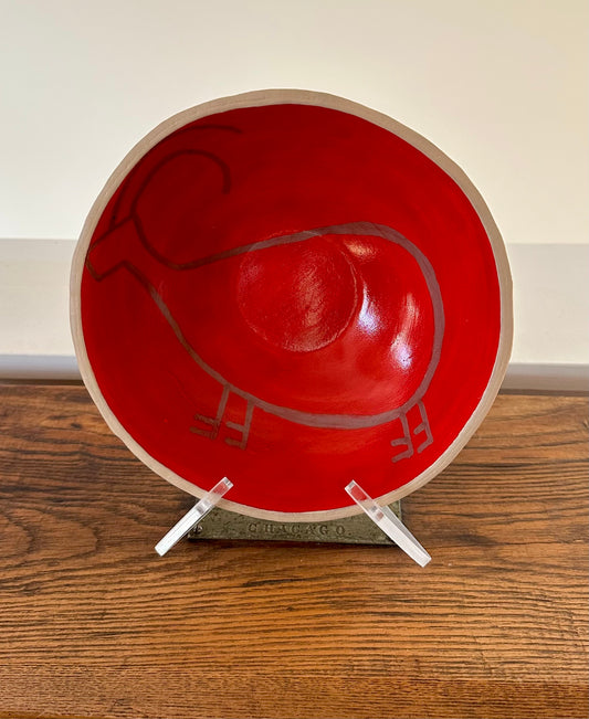 Chubby Goat Leather Bowl
