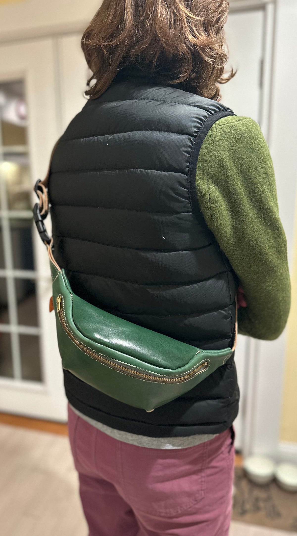 Green Cross Body/Bum Bag