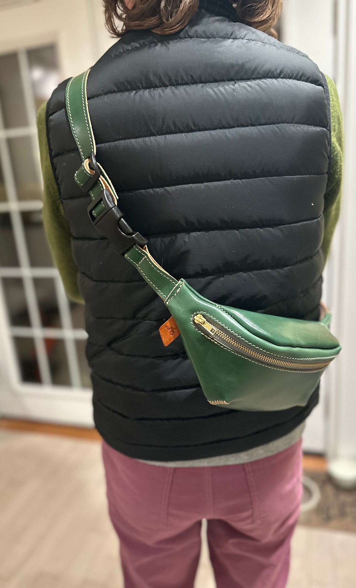 Green Cross Body/Bum Bag
