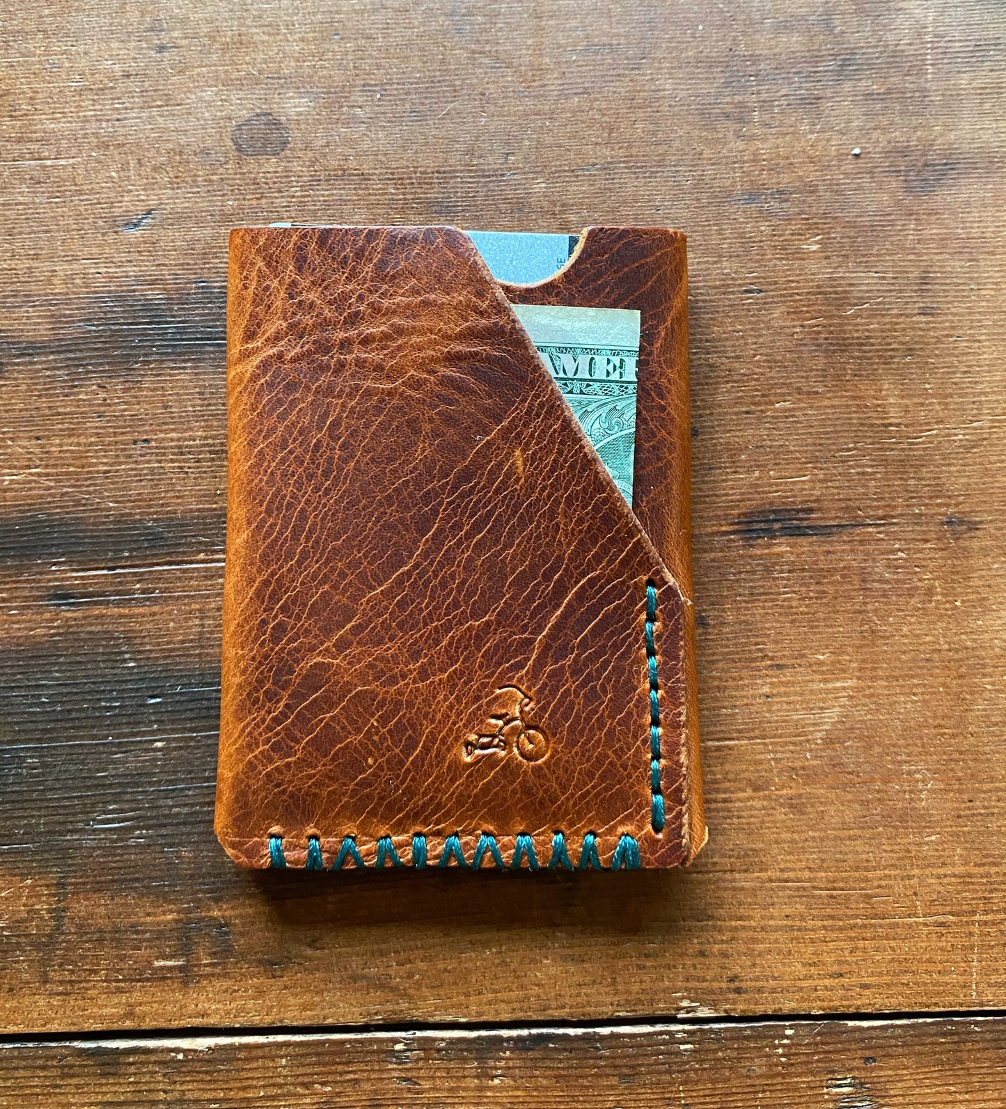 Two Faced Card and Cash Wallet