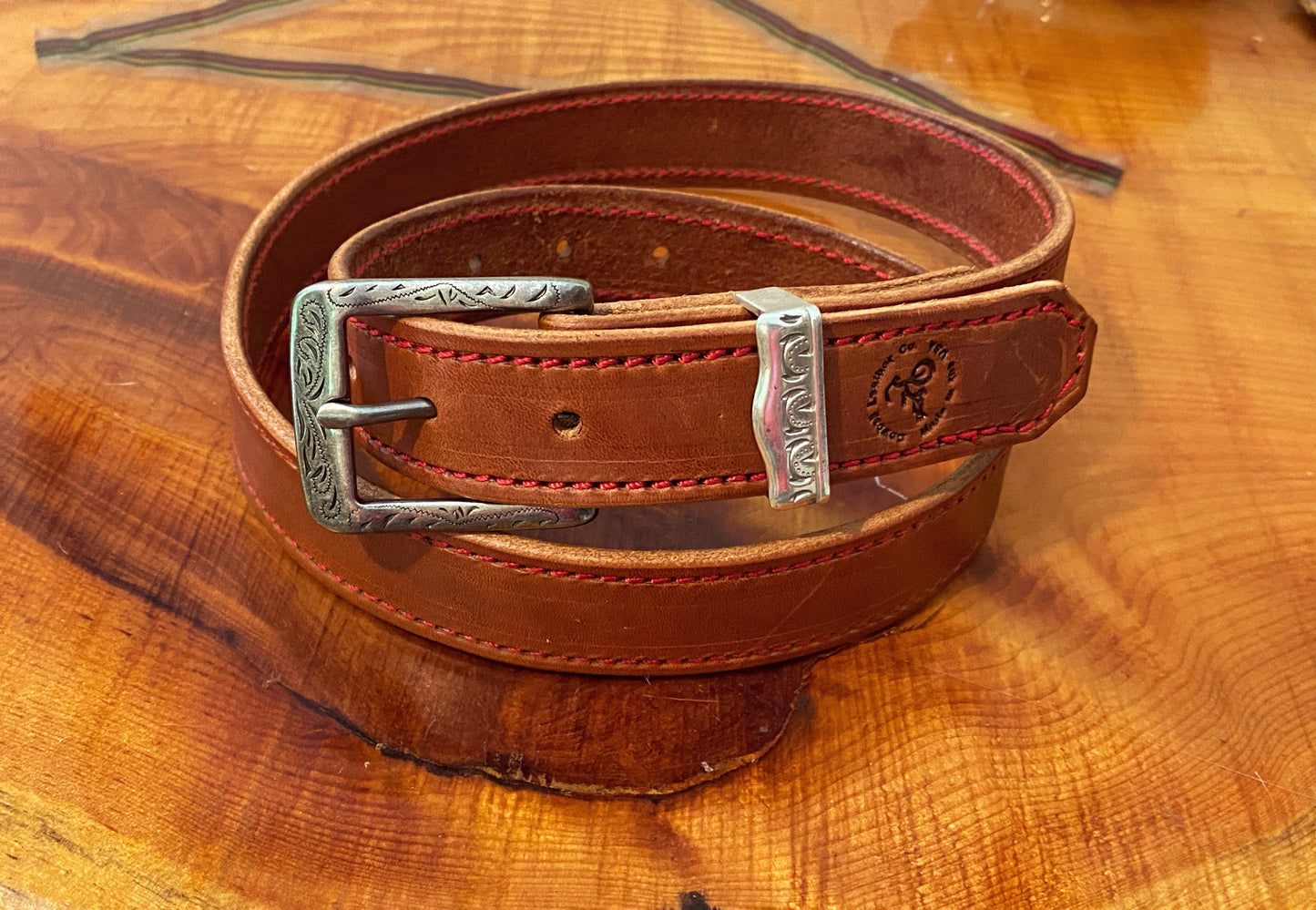 Handmade Leather Belt - Made to Order